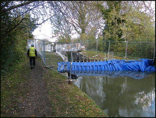 repairs at Kidlington Green