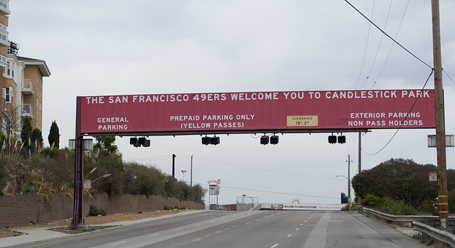 SF Candlestick Park politics (0982)