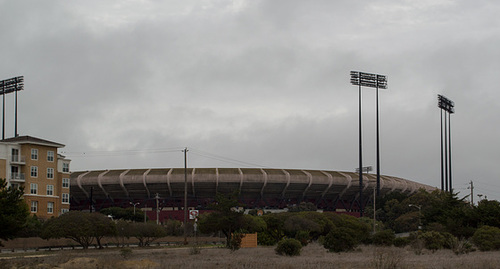 SF Candlestick Park politics (0983)