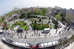 A round view of Mehmet Akif Ersoy Parkı