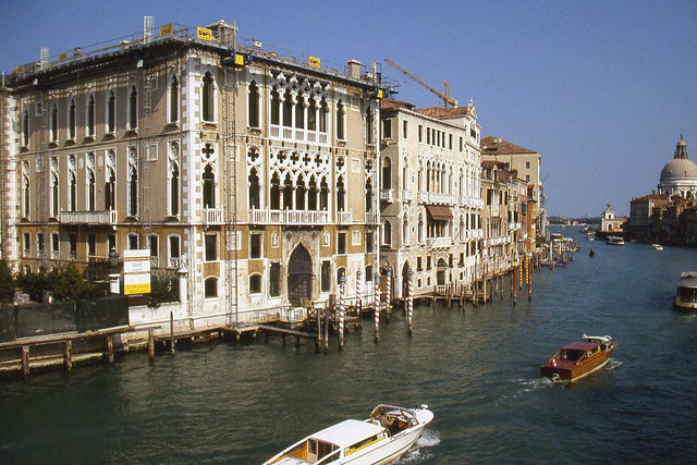 Grand Canal Palaces and Santa Maria della Salute