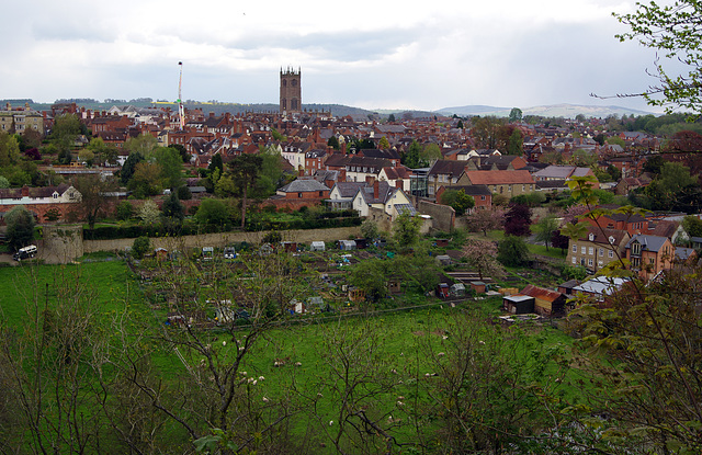 Ludlow, from Whitcliffe