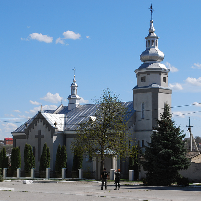 Polnische Kirche in Borschtschiw