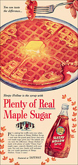 Sleepy Hollow Syrup Ad, 1953