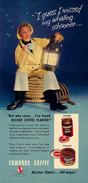 Edwards Coffee Ad, c1955