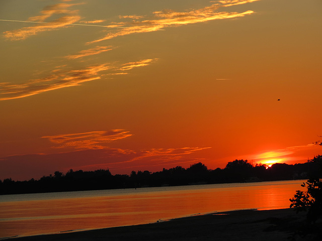 2012 - sunset at Gandy Beach - Florida US