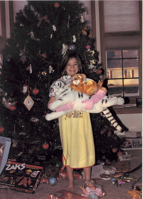 Emily, Christmas 1988