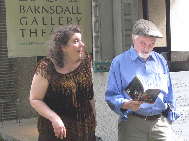 Singalong at the St. David's Day Festivities, Barnsdall Art Park