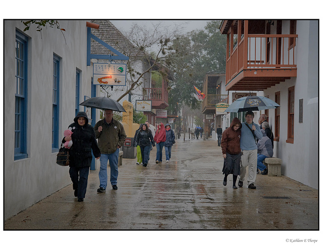 St. George Street in the Rain