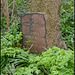 tree stump grave at St Sepulchre's