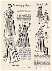 B&W Pattern Ads, 1950