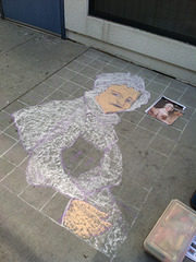 Chalking Abigail Adams 2