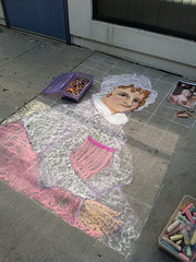 Chalking Abigail Adams 3