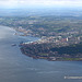 Gourock and Greenock beyond, Firth of Clyde - Aerial