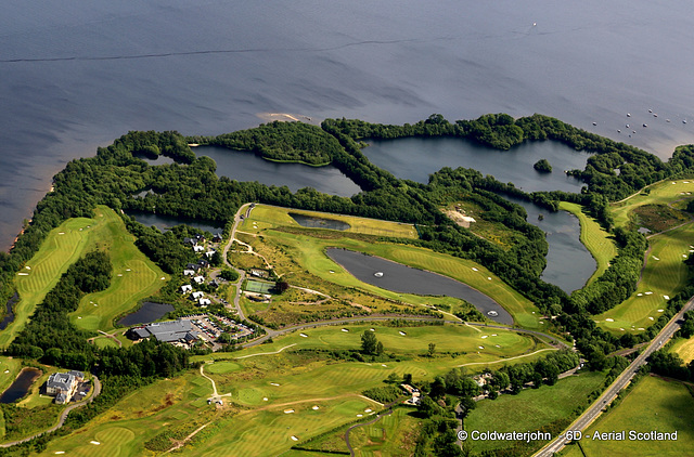 Loch Lomond Golf Course - Aerial