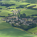 Aerial - The village of Gargunnock, Stirlingshire - Aerial