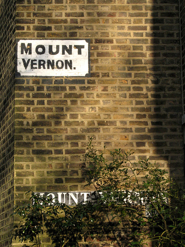 Mount Vernon NW3 (twice)