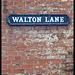 Walton Lane street sign