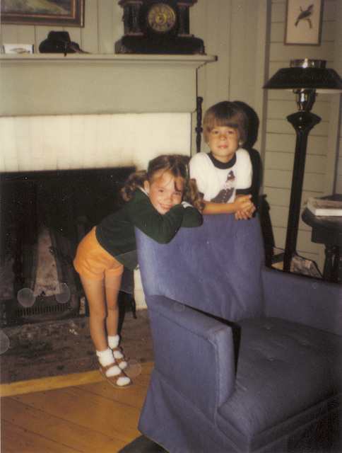 Maine, 1980, with Tom and Karen