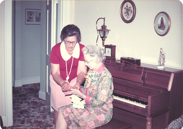 Grandma and Grandpa Parkes's 50th Wedding Anniversary, 1973