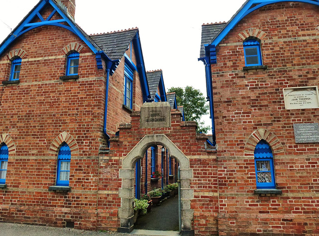 padstow almshouses , cornwall