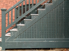 Wooden stairs