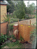 razor wire round gardens