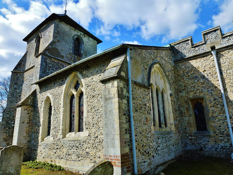 clothall church, herts.