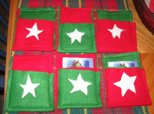 Felt Gift-Card Pockets