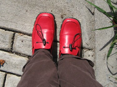 Red Loafers