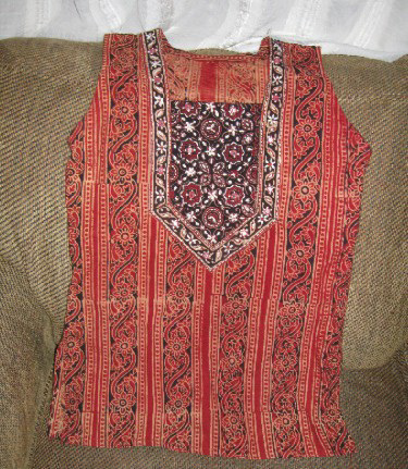 Crochet-altered top, before