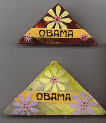 A couple more Obama pins