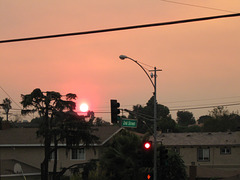 Another smoky sun