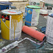 Mural-painting supplies, Seaside ice