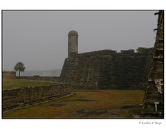 Castillo de San Marcos in the Mist 2