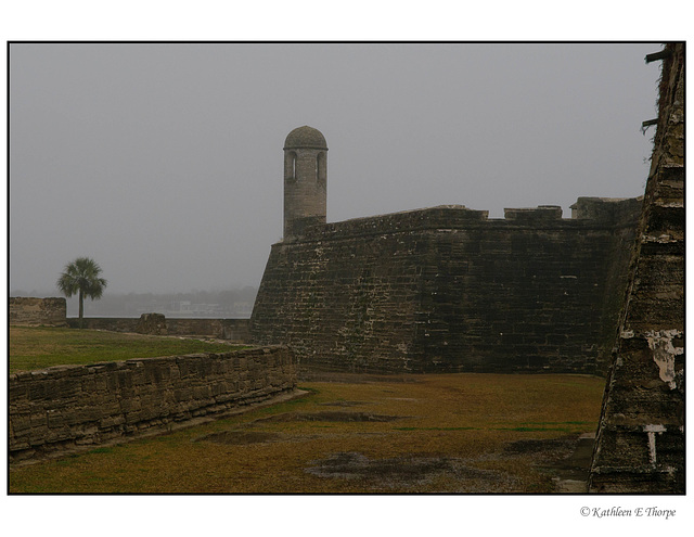 Castillo de San Marcos in the Mist 2