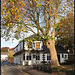 Radcliffe Arms in autumn