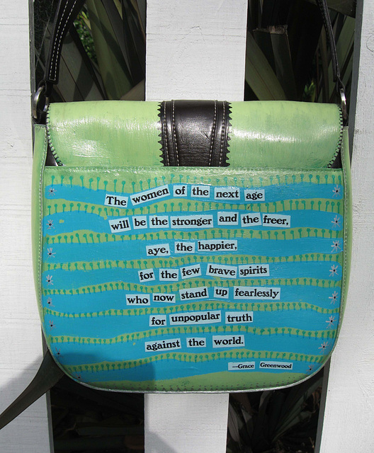 Grace Greenwood Purse, back