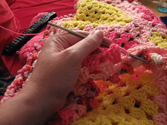 Hand Crocheting (7/12)
