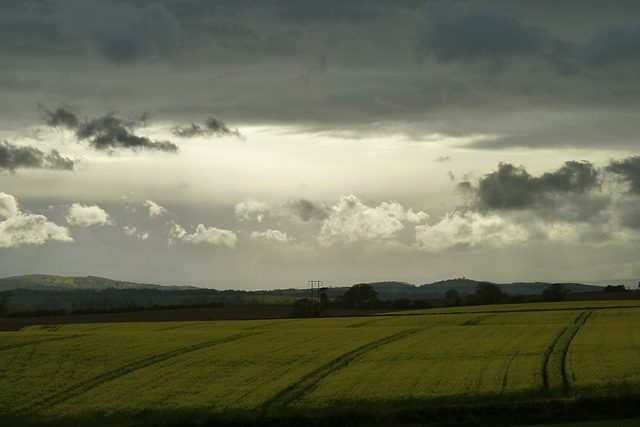 Ross-on-Wye 2013 – Sunset north of Ross-on-Wye