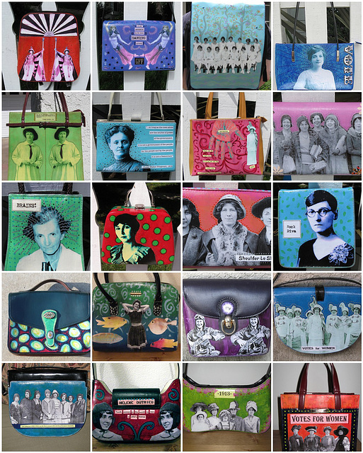 All the purses so far (7/6/09)