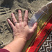 Hand, Sand, and Blanket (7/4)