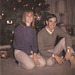 With my sister, Karen, Chirstmas, 1965