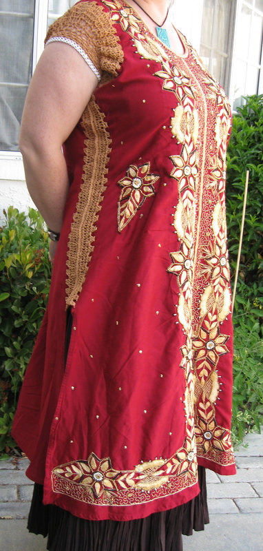 Upsized kameez--after