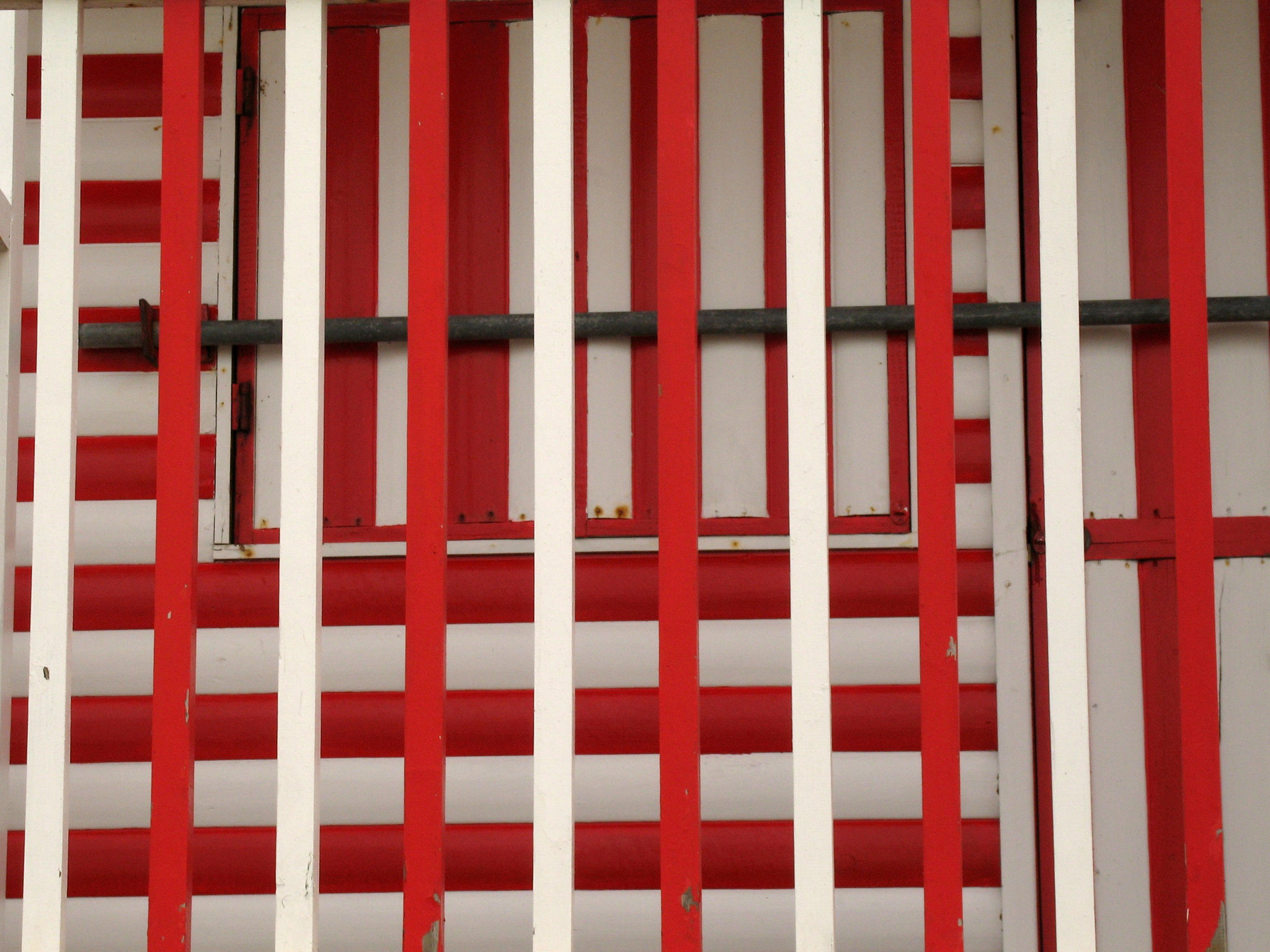 Red & White Hut