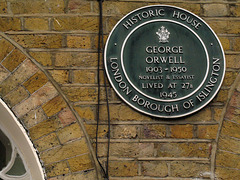 Orwell Plaque