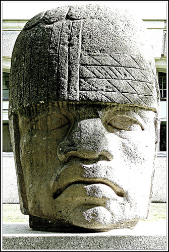 At Smithsonia ~ Olmec Head