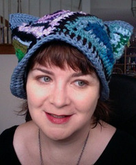 Freeform Crochet Hat