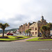 The main street in Campbeltown from the Royal Hotel front entrance.