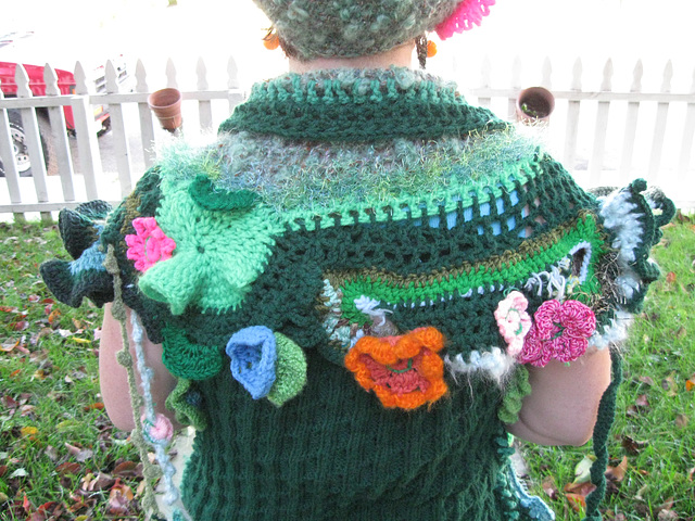 Garden Costume back (detail)